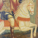 AN ICON SHOWING ST. GEORGE KILLING THE DRAGON - photo 7