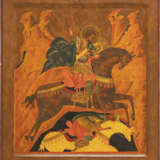 TWO ICONS SHOWING ST. DEMETRIUS OF THESSALONIKI - Foto 2
