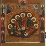 AN ICON SHOWING THE SEVEN SLEEPERS OF EPHESOS - photo 1