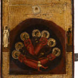 AN ICON SHOWING THE SEVEN SLEEPERS OF EPHESOS - Foto 1