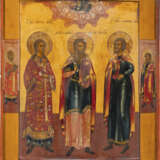 AN ICON SHOWING STS. SAMON, GURI AND AVIV - Foto 1