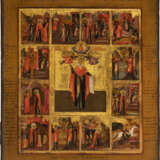 A VITA ICON OF ST. PARASKEVE WITH SCENES FROM HER LIFE AND HER MARTYRDOM - фото 1