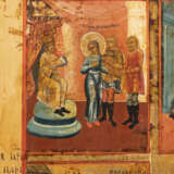A LARGE VITA ICON OF ST. PARASKEVA WITH TWELVE SCENES FROM HER LIFE - photo 3