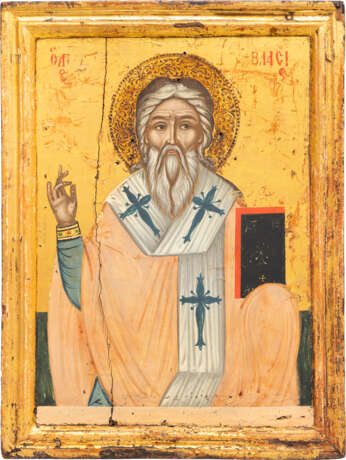 A LARGE ICON SHOWING ST. BLAISE - фото 1