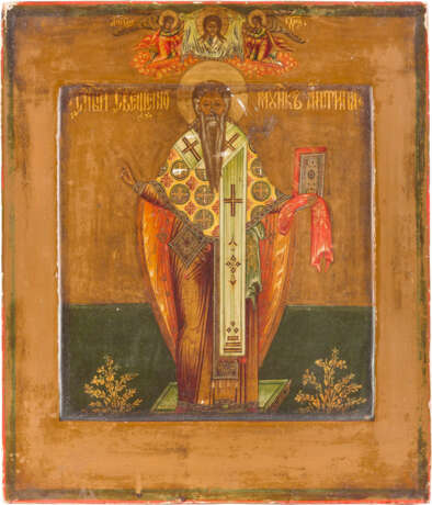 AN ICON SHOWING ST. ANTIPAS - photo 1