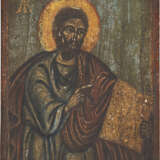 TWO SMALL ICONS SHOWING ST. ELEUTHERIOS AND THE EVANGELIST ST. LUKE - фото 2