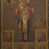 A LARGE VITA ICON OF ST. PARTHENIOS OF LAMPSAKOS - photo 1