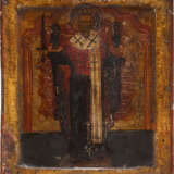 AN ICON SHOWING ST. NICHOLAS OF MOZHAYSK - Foto 1