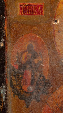 AN ICON SHOWING ST. NICHOLAS OF MYRA WITH OKLAD FROM THE PROPERTY OF THE STATE HISTORICAL MUSEUM - фото 14