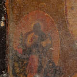 AN ICON SHOWING ST. NICHOLAS OF MYRA WITH OKLAD FROM THE PROPERTY OF THE STATE HISTORICAL MUSEUM - фото 14