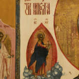 A VERY FINE ICON SHOWING ST. NICHOLAS OF MYRA - Foto 3