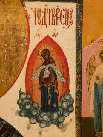 A VERY FINE ICON SHOWING ST. NICHOLAS OF MYRA - Foto 4