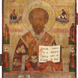 AN ICON SHOWING ST. NICHOLAS OF MYRA - Foto 1