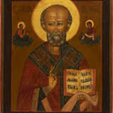 AN ICON SHOWING ST. NICHOLAS THE MIRACLE WORKER - фото 1