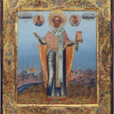 AN ICON SHOWING ST. NICHOLAS OF MYRA - photo 1