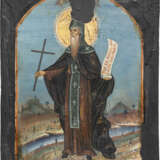 AN ICON SHOWING A MONK - photo 1