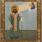 AN ICON SHOWING ST. THEODOSIUS OF TCHERNIGOV - photo 1