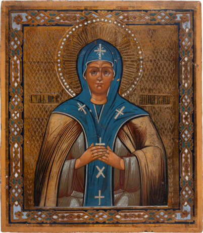 A RARE ICON OF ST. ANNA OF KASIN - photo 1
