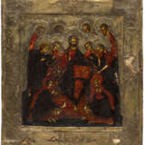 TWO ICONS WITH RIZA: ST. NICHOLAS OF MYRA AND EXTENDED DEISIS - Foto 3