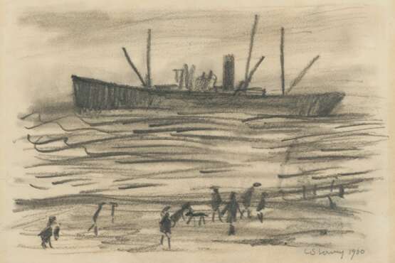 LAURENCE STEPHEN LOWRY, R.A. (1887-1976) - Foto 1