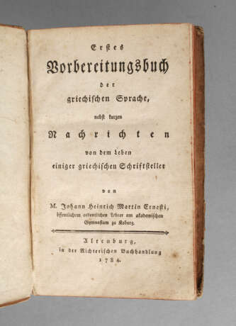 Schulbuch Altgriechisch 1784 - фото 1
