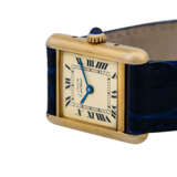Cartier Tank Vermeil Vintage Damen Uhr, Ref. 5057001 - фото 6