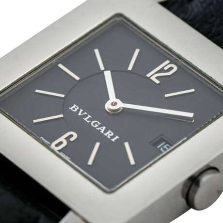 BULGARI Quadratto, Ref. SQ 27 SLD. Damenuhr. - Foto 5