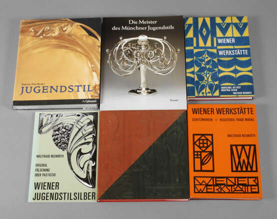 Konvolut Fachbücher Wiener Werkstätten/Jugendstil - Foto 1