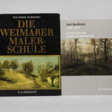 Zwei Fachbücher Weimarer Malerschule - фото 1