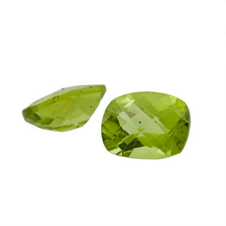 Konvolut 2 Peridots von 4,28 ct - Foto 5