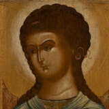 A VERY FINE ICON SHOWING THE ARCHANGEL GABRIEL FROM A DEISIS - Foto 2