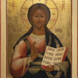 A LARGE ICON SHOWING CHRIST PANTOKRATOR - фото 1