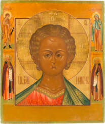 AN ICON SHOWING CHRIST EMANUEL