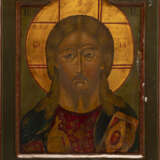 A LARGE ICON SHOWING CHRIST PANTOKRATOR - photo 1