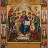 A FINE ICON SHOWING THE EXTENDED DEISIS - photo 1