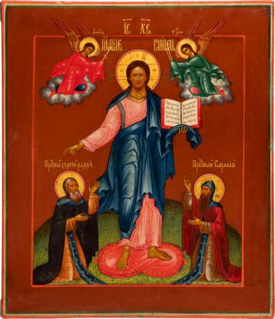 A FINE ICON OF CHRIST OF SMOLENSK THE SAVIOUR - photo 1