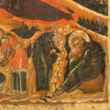 AN ICON SHOWING THE NATIVITY OF CHRIST - фото 5