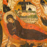 AN ICON SHOWING THE NATIVITY OF CHRIST - фото 6