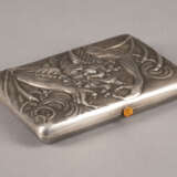 A SILVER CIGARETTE CASE SHOWING MEPHISTO - фото 2