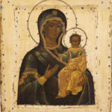 AN ICON SHOWING THE SMOLENSKAYA MOTHER OF GOD - photo 1