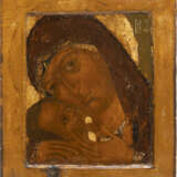A VERY FINE ICON SHOWING THE MOTHER OF GOD UMILENIE - фото 1