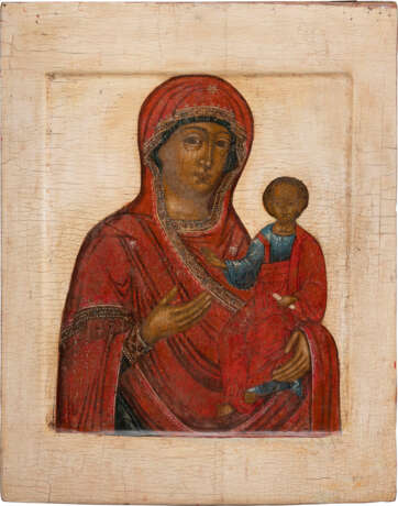 A LARGE ICON SHOWING THE SMOLENSKAYA MOTHER OF GOD - фото 1