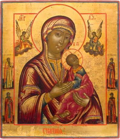 AN ICON SHOWING THE MOTHER OF GOD OF THE PASSION - фото 1