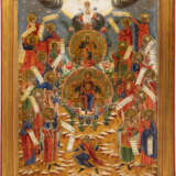 A LARGE ICON SHOWING THE PRAISE OF THE MOTHER OF GOD (THE PROPHETS FORETOLD YOU) - photo 1