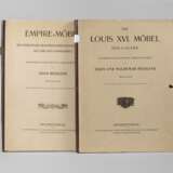 Zwei Tafelbände Möbelgeschichte Frankreich - photo 1