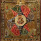 AN ICON SHOWING THE MOTHER OF GOD 'OF THE UNBURNT BUSH' - Foto 1