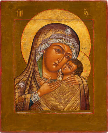 AN ICON SHOWING THE KORSUNKSAYA MOTHER OF GOD - photo 1