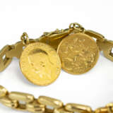Armband mit Goldmünzen Armband 585 Gelbgold - фото 5