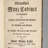 Bremisches Münz-Cabinet 1772 - Foto 1