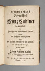 Bremisches Münz-Cabinet 1772